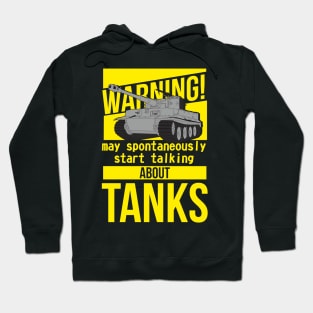 I spontaneously start talking about tanks. Yellow version with tiger tank Hoodie